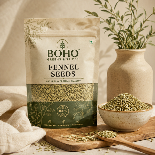 Boho Greens & Spices premium fennel seeds