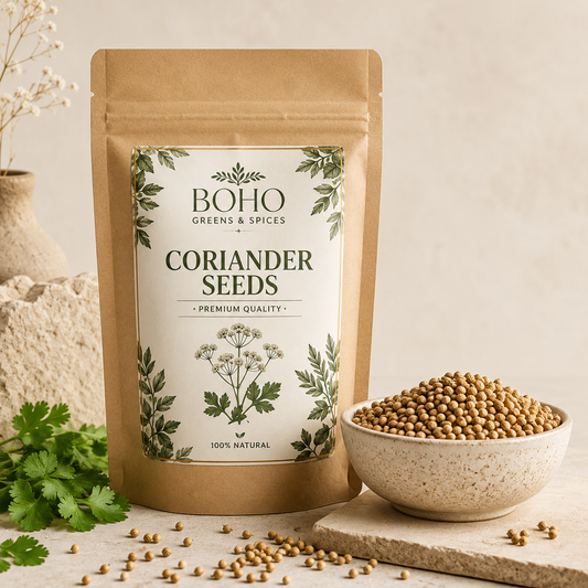Boho Greens & Spices premium coriander seeds