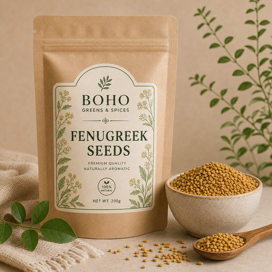 Boho Greens & Spices premium fenugreek seeds
