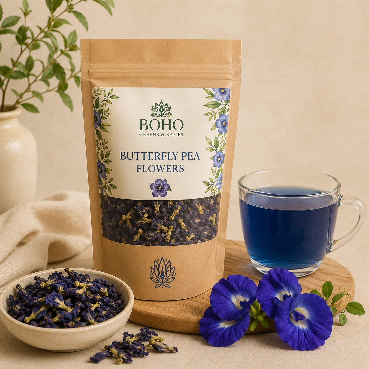 Butterfly Pea Flower – Dried